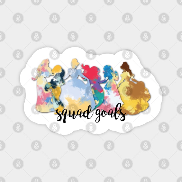 Squad Goals Magnet by kimhutton