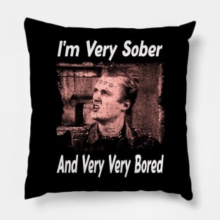 Vyvyans Vibe Pay Tribute to the Outrageous Punk Personality and Legendary Laughs of The Young on a Tee Pillow