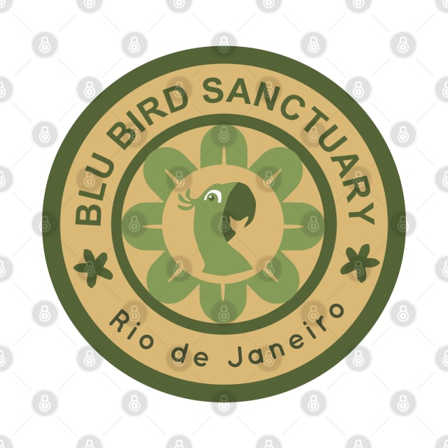Blu Bird Sanctuary by honeydesigns