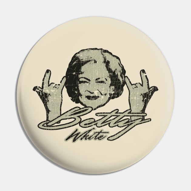 VINTAGE - BETTY WHITE ROCK Pin by maskangkung