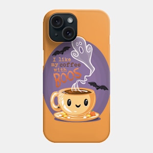 Coffee With Boos Phone Case