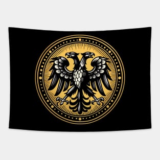 Holy Roman Empire Heraldry and Symbol Tapestry