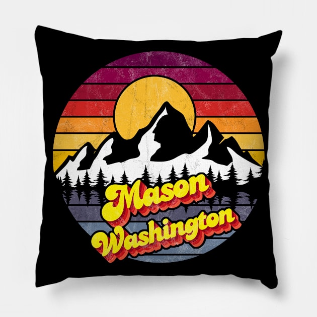 Mason Washington Pillow by Jennifer