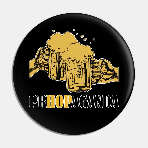 Beer Hops Drinking Propaganda Pin by ebayson74@gmail.com