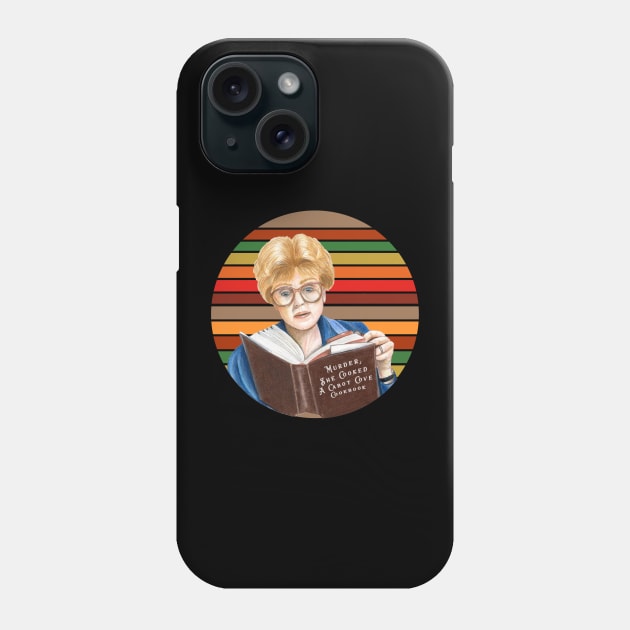 Retro Murder, She wrote Phone Case by Hursed