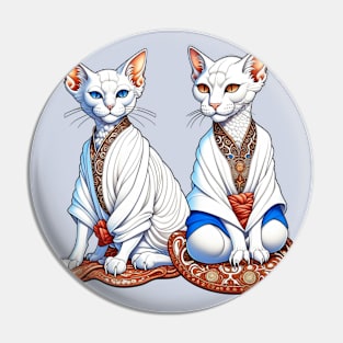 Sphynx cats Pin