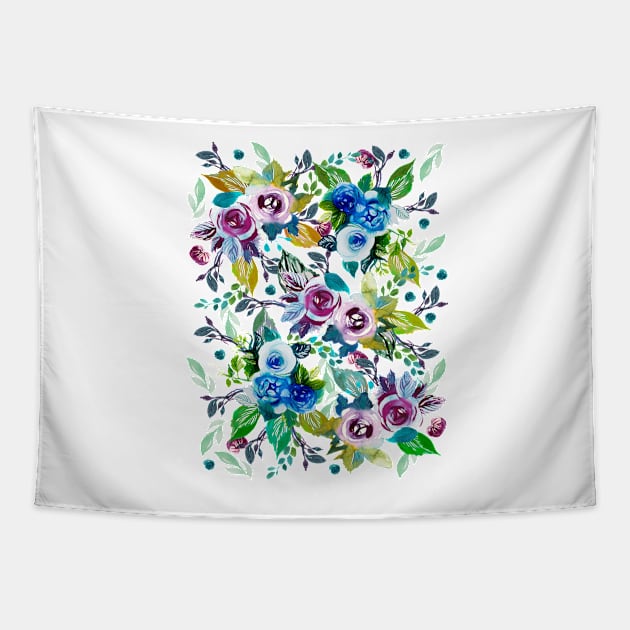 Rose garden I Tapestry by IngaDesign