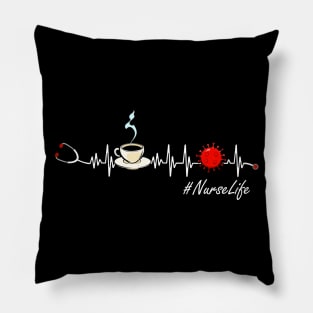 Coffee Nurse Life Pillow