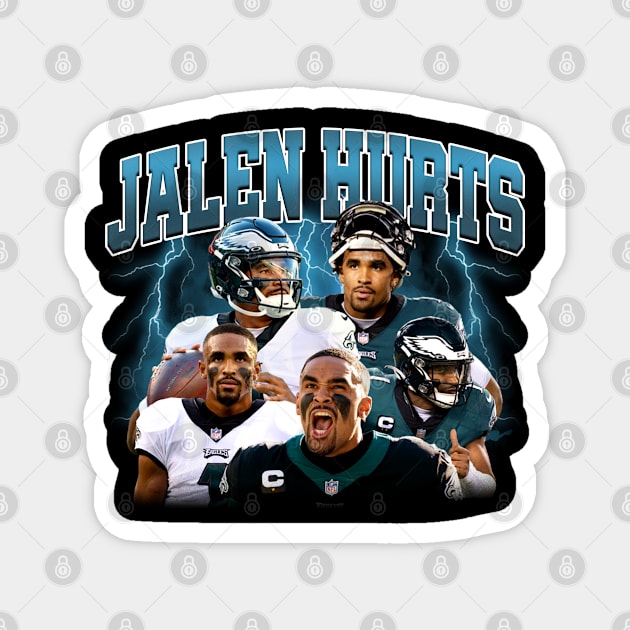 Jalen Hurts Magnet by bmbg trian