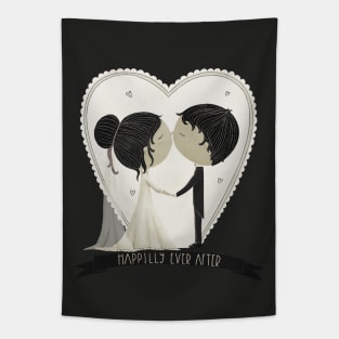 Wedding Couple Tapestry