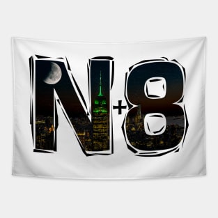 N+8 Night, Nit, Nuit, Noite Notte, Noapte Night Nacht Nat Noctis Tapestry