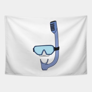 Snorkel and Goggles Tapestry