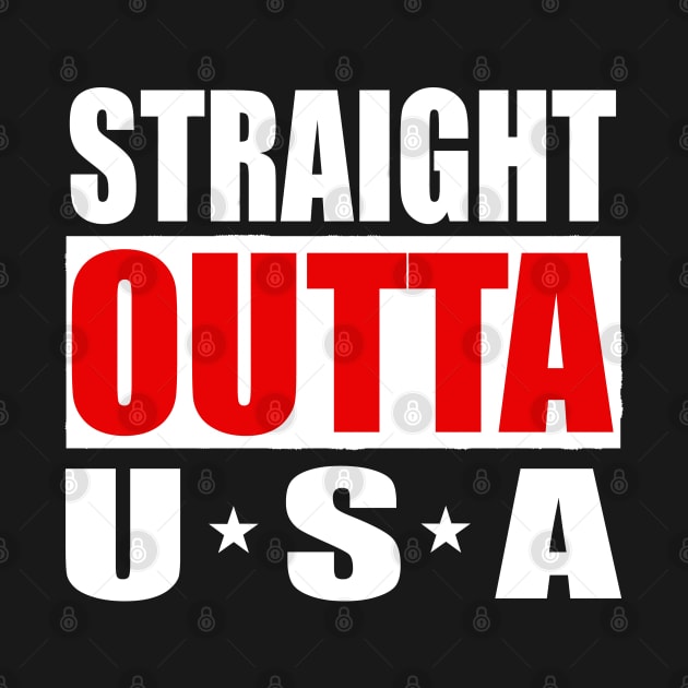 USA United States America Straight outta by PlanetMonkey