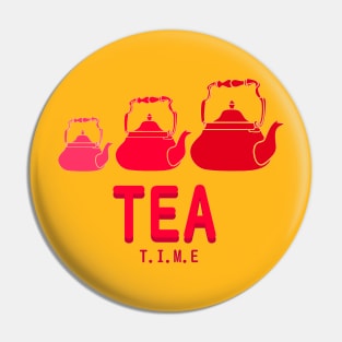 Tea time Pin