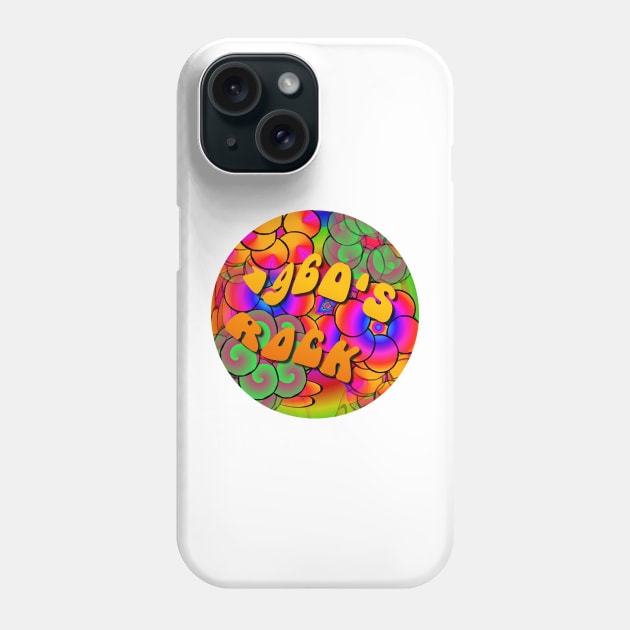 1960's Rock Psychedelic Flower Power Phone Case by oldrockerdudes