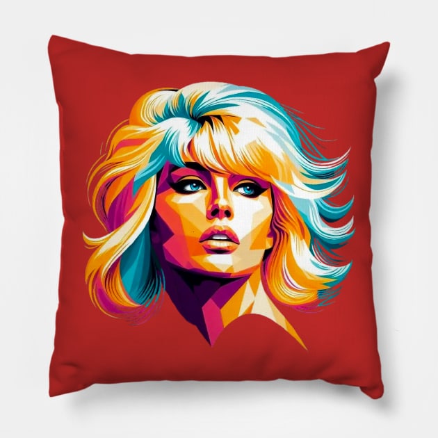 Brigitte wpap popart Pillow by fadinstitute