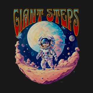 Astronaut Giant Steps 2 T-Shirt