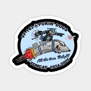 VF-143 Pukin' Dogs Nose Art Variation Magnet