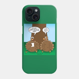 Turkey Dinner Invitation Phone Case