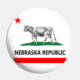 New Nebraska Republic Pin