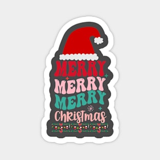 merry merry christmas Magnet