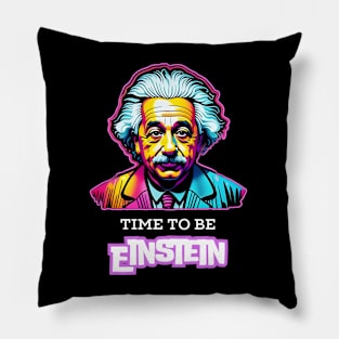 Time to be Einstein Pillow