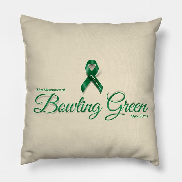 The Massacre at Bowling Green Stacked Pillow by tmonk15