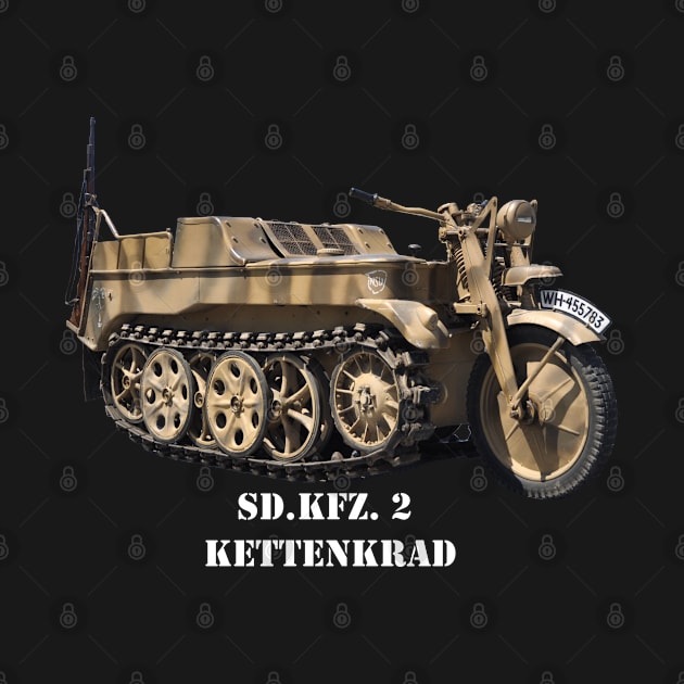 Sd.Kfz. 2 Kettenkrad half-track motorcycle by Toadman's Tank Pictures Shop