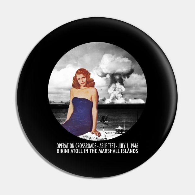 Operation Crossroads Pin by David B Metcalfe