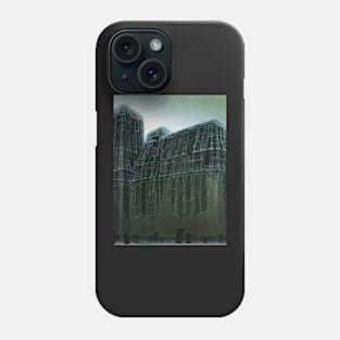 Beksinski - Architectures in paintings Phone Case