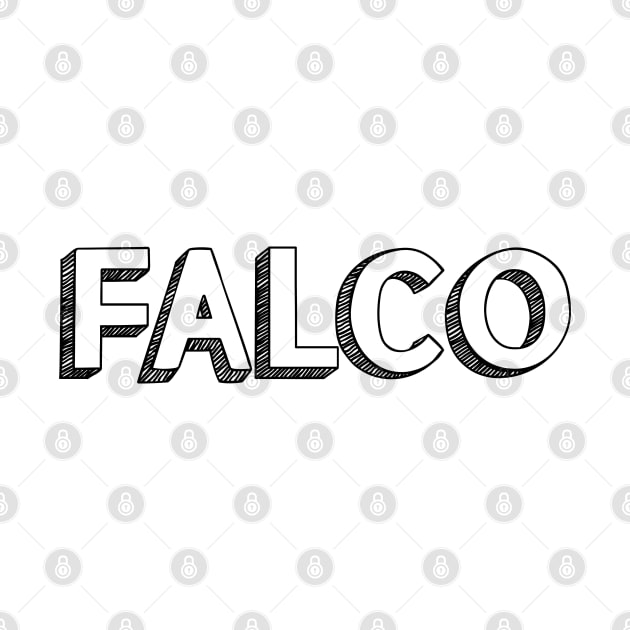 Falco <\\> Typography Design by Aqumoet