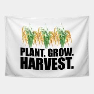 Rice Farmer - Plant grow harvest Tapestry