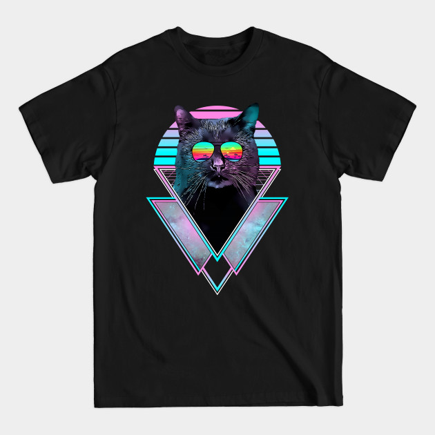 Discover Bombay Cat Vintage Retro Vaporwave Beach Vibe - Bombay Cat Retro Vaporwave Beach Vibe - T-Shirt