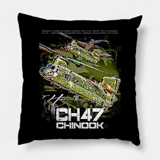 CH-47 Chinook helicopter Pillow