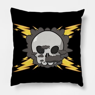 Forecasters crew Jolly Roger pirate flag (no caption) Pillow