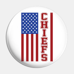 Chiefs Football Pin