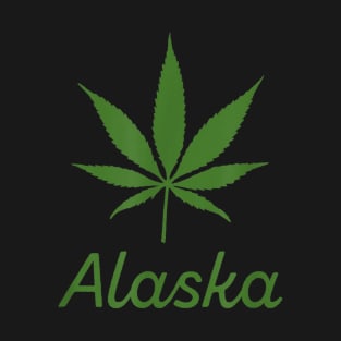 aska Pot Leaf  State Legaize Marijuana T-Shirt