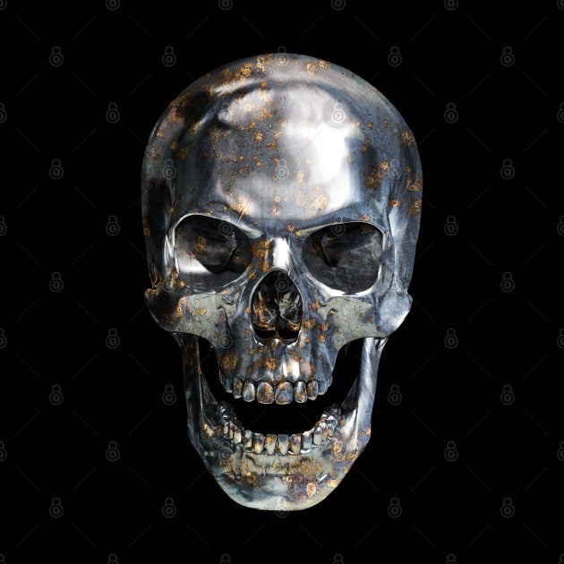 Full Metal Skull by Hispaniola-Fineart