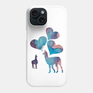 Llamas art Phone Case