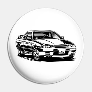 EUROBEAT INTENSIFIES - SKYLINE GTR R32 Pin