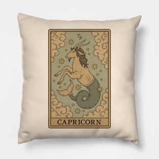 Capricorn Card Pillow