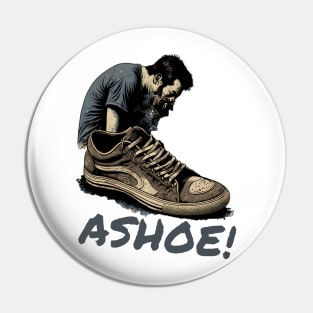 Ashoe Sneezing Shoe Pin