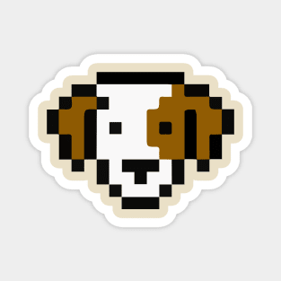 Pixel Dog Magnet