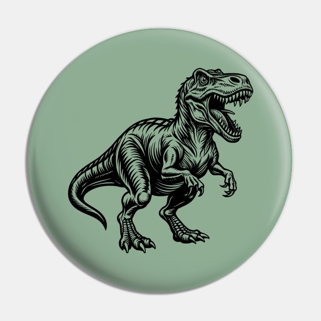 Dinosaurus T-Rex Pin by valentinahramov