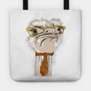 Ostrich Bird Hipster Tote