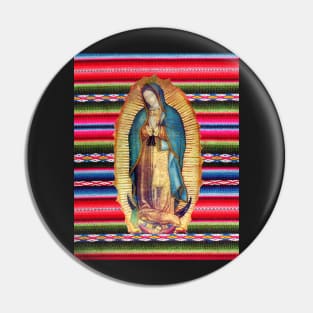 Our Lady of Guadalupe Virgen Maria Zarape Virgin Mary Catholic 113 Pin