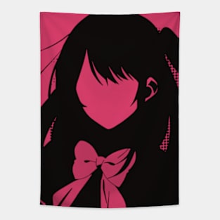 Oshi no Ko or My Star All Anime MC : Ruby Hoshino in Awesome Minimalist Vintage Pop Art Design Tapestry