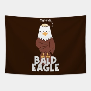Bald Eagle Pride Tapestry