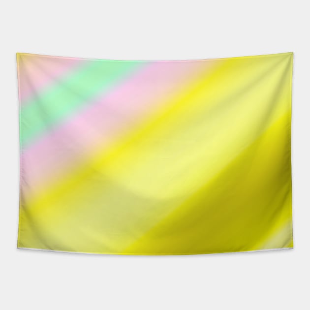 yellow pink white abstract texture Tapestry by Artistic_st