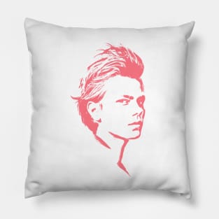 River Phoenix - 90s Style Minimal Fan Art Design Pillow